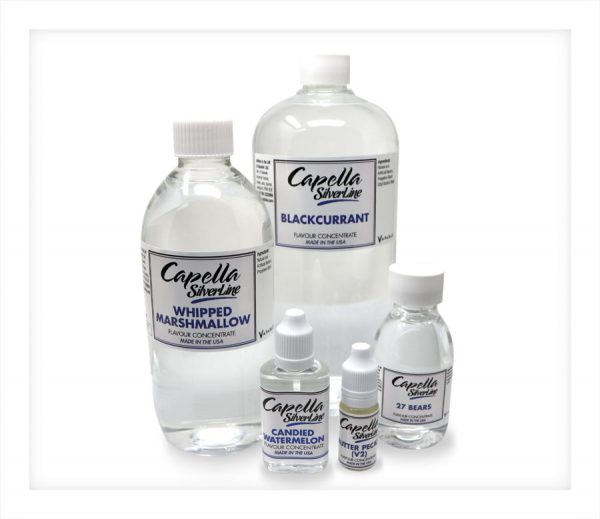 Capella Silverline flavour concentrate Litre 500ml 30ml 100ml 10ml