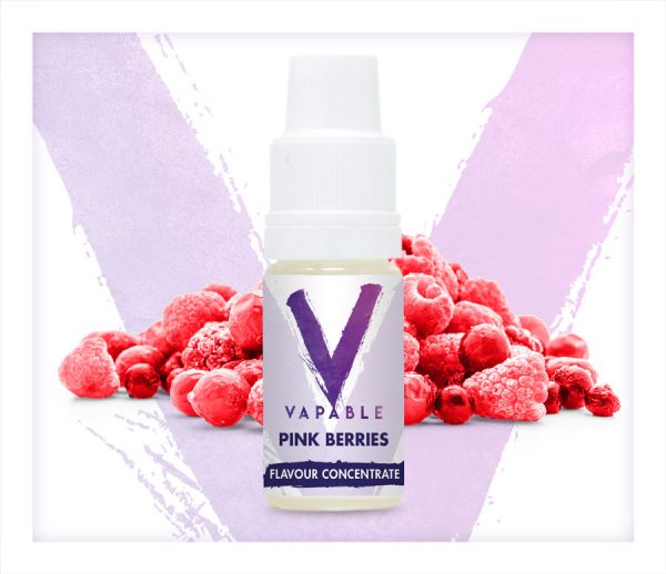 Vapable Pink Berries Flavour Concentrate 10ml bottle