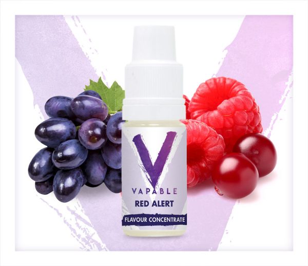 Vapable Red Alert Flavour Concentrate 10ml bottle