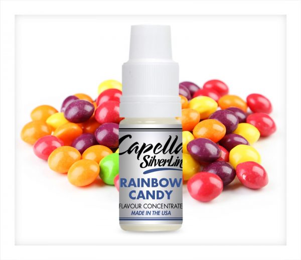 Capella Silverline Rainbow Candy Flavour Concentrate 10ml bottle