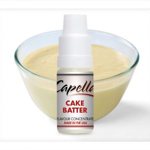 Capella Cake Batter Flavour Concentrate 10ml bottle