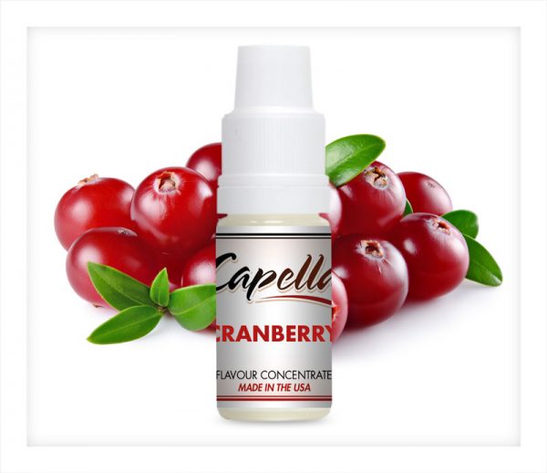 Capella Cranberry Flavour Concentrate 10ml bottle