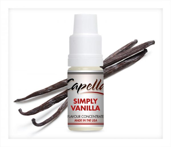Capella Simply Vanilla Flavour Concentrate 10ml bottle