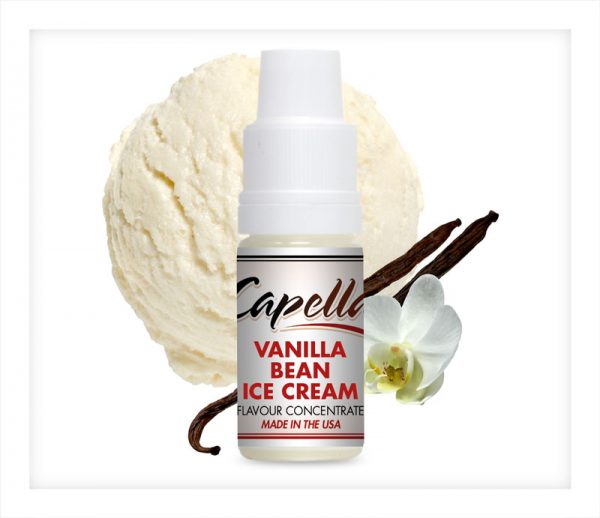 Capella Vanilla Bean Ice Cream Flavour Concentrate 10ml bottle
