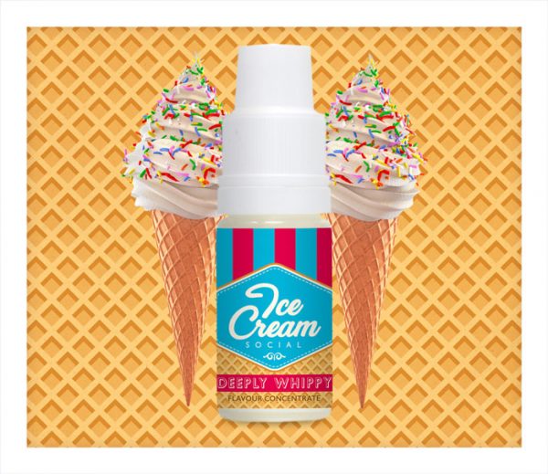 Ice Cream Social Deeply Whippy Flavour Concentrate 10ml bottle
