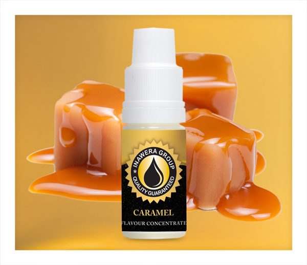 Inawera Caramel Flavour Concentrate 10ml bottle