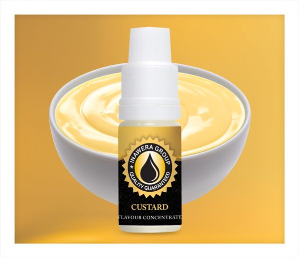 Inawera Custard Flavour Concentrate 10ml Bottle