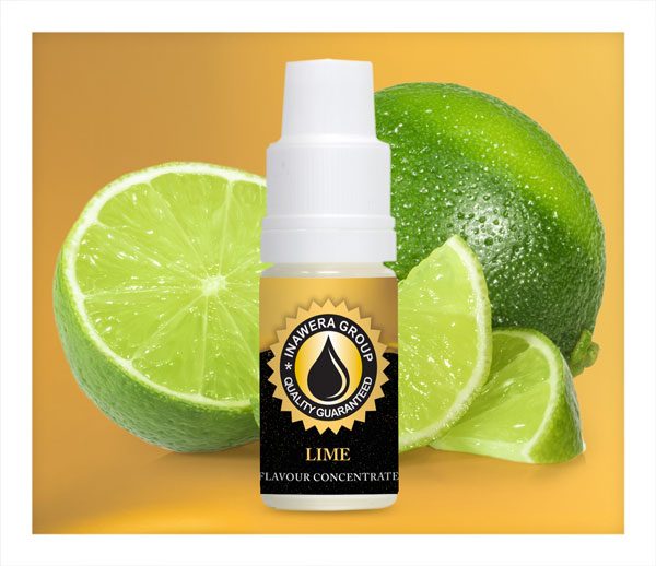 Inawera Lime Flavour Concentrate 10ml bottle