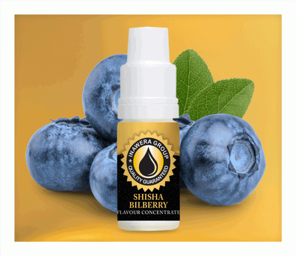 Inawera Shisha Bilberry Flavour Concentrate 10ml bottle