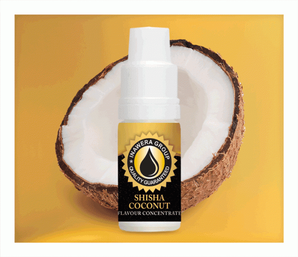 Inawera Shisha Coconut Flavour Concentrate 10ml bottle