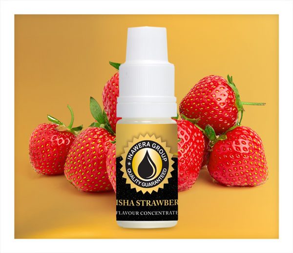 Inawera Shisha Strawberry Flavour Concentrate 10ml bottle