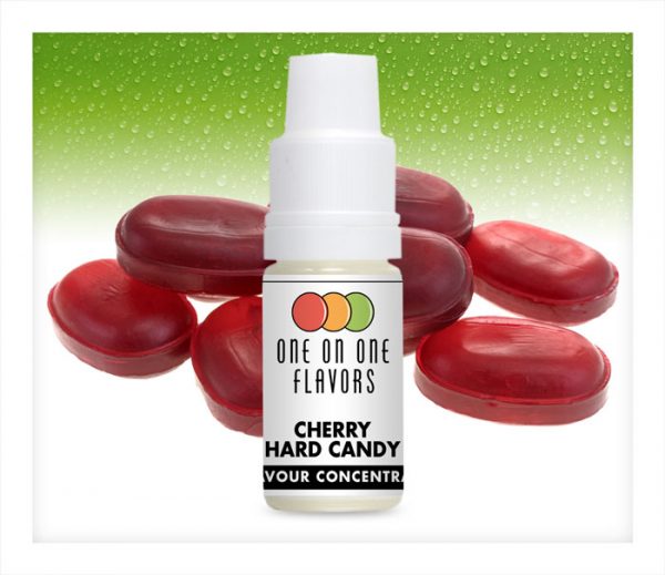 One on One OoO Cherry Hard Candy Flavour Concentrate 10ml bottle