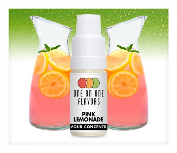 One on One OoO Pink Lemonade Flavour Concentrate 10ml bottle