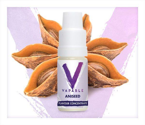 Vapable Aniseed Flavour Concentrate 10ml Bottle