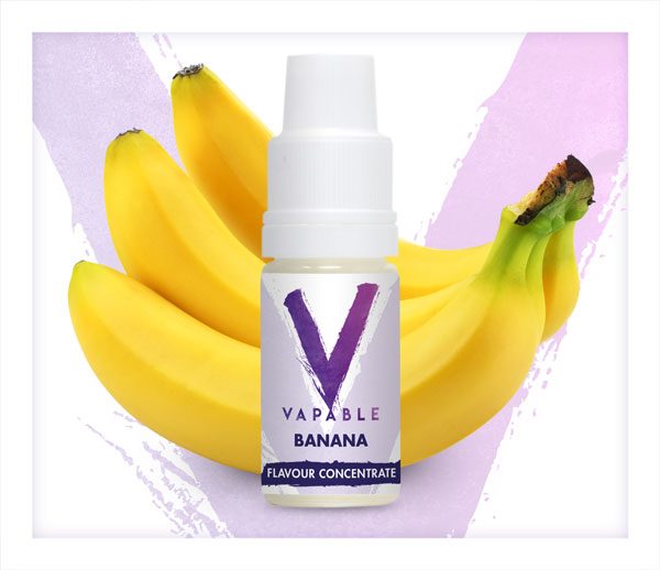 Vapable Banana Flavour Concentrate 10ml bottle