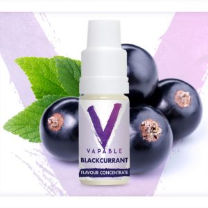 Vapable Blackcurrant Flavour Concentrate 10ml Bottle