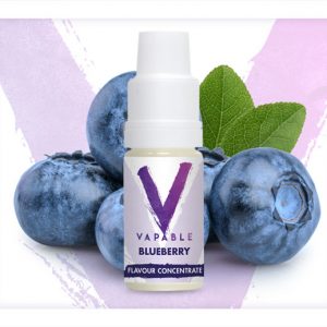 Vapable Blueberry Flavour Concentrate 10ml Bottle