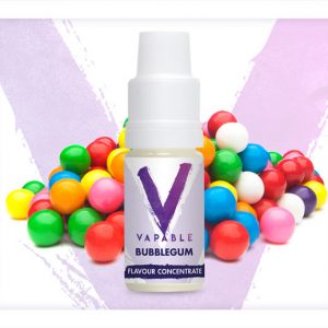 Vapable Bubblegum Flavour Concentrate 10ml bottle