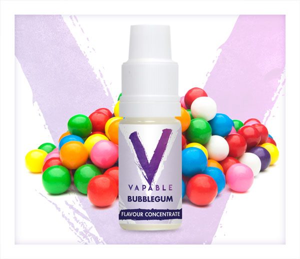 Vapable Bubblegum Flavour Concentrate 10ml bottle