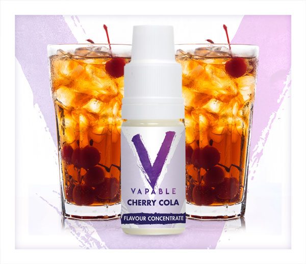 Vapable Cherry Cola Flavour Concentrate 10ml Bottle