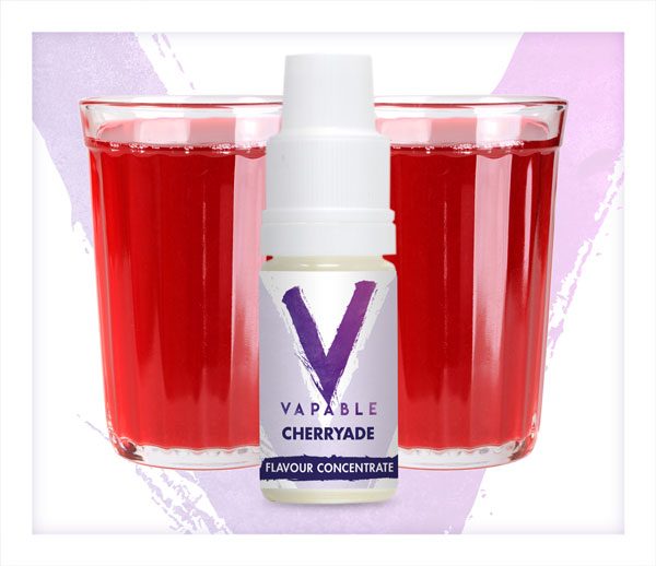 Vapable Cherryade Flavour Concentrate 10ml Bottle