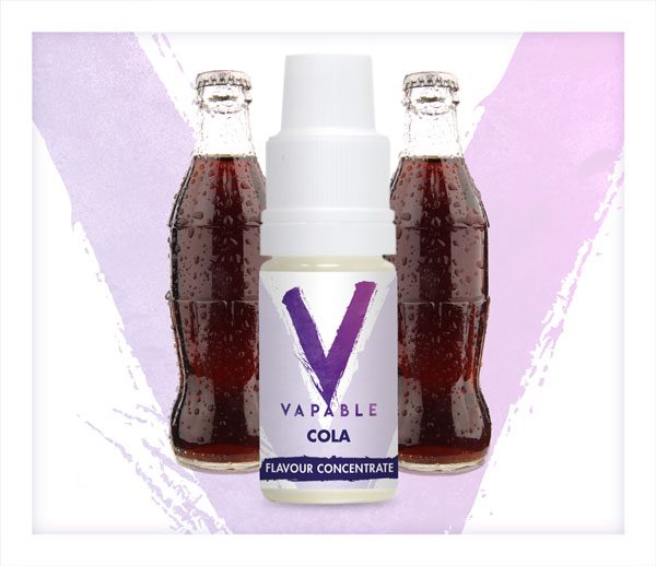 Vapable Cola Flavour Concentrate 10ml Bottle