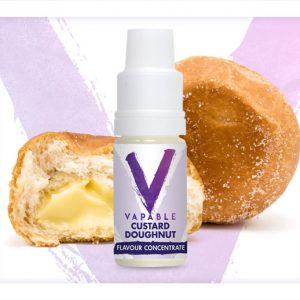 Vapable Custard Doughnut Flavour Concentrate 10ml Bottle