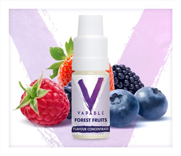 Vapable Forest Fruits Flavour Concentrate 10ml bottle