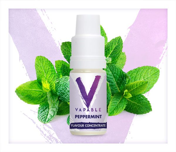 Vapable Peppermint Flavour Concentrate 10ml Bottle