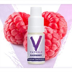 Vapable Raspberry Flavour Concentrate 10ml Bottle