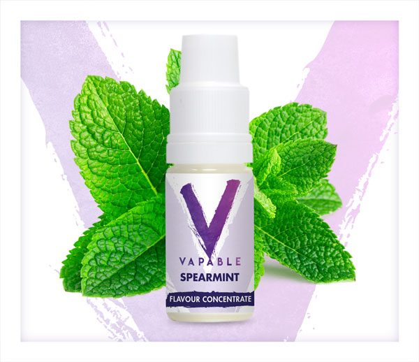 Vapable Spearmint Flavour Concentrate 10ml Bottle