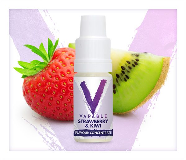 Vapable Strawberry and Kiwi Flavour Concentrate 10ml bottle
