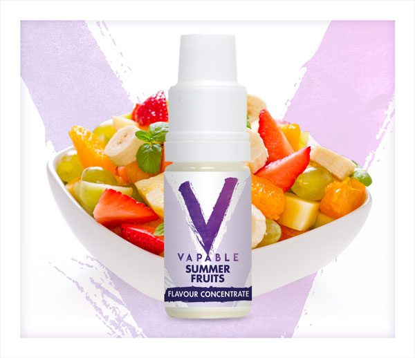 Vapable Summer Fruits Flavour Concentrate 10ml bottle