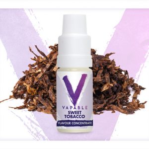 Vapable Sweet Tobacco Flavour Concentrate 10ml Bottle