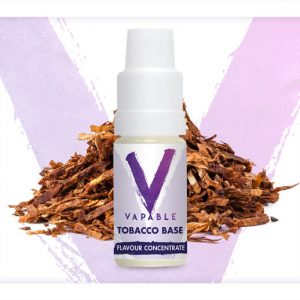 Vapable Tobacco Base Flavour Concentrate 10ml Bottle