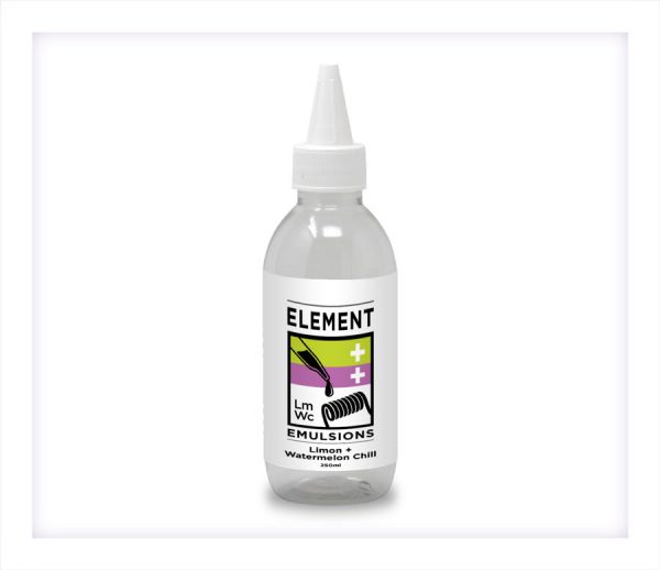Element Emulsions Limon and Watermelon Chill Flavour Short Shot Longfill bottle