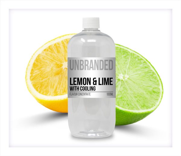 Unbranded Flavour Concentrate Lemon and Lime with Cooling Bulk One Shot bottle