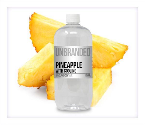Unbranded Flavour Concentrate Pineapple with Cooling Bulk One Shot bottle