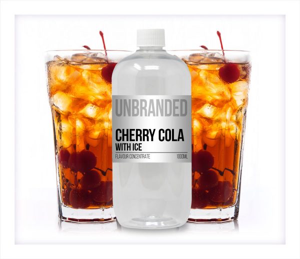 Unbranded Flavour Concentrate Cherry Cola with Ice Bulk One Shot bottle