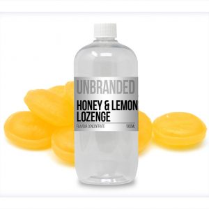 Unbranded Flavour Concentrate Honey and Lemon Lozenge Bulk One Shot bottle