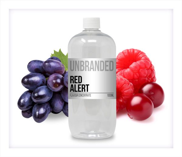 Unbranded Flavour Concentrate Red Alert Bulk One Shot bottle