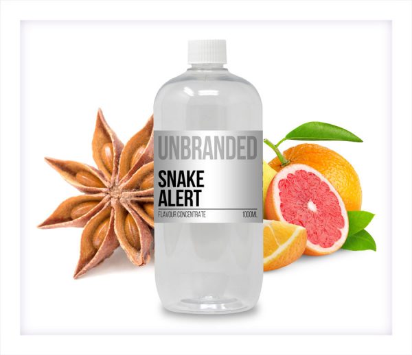 Unbranded Flavour Concentrate Snake Alert Bulk One Shot bottle