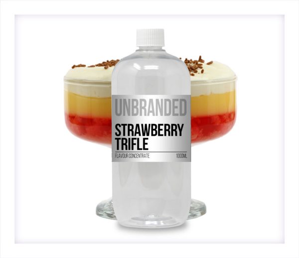 Unbranded Flavour Concentrate Strawberry Trifle Bulk One Shot bottle
