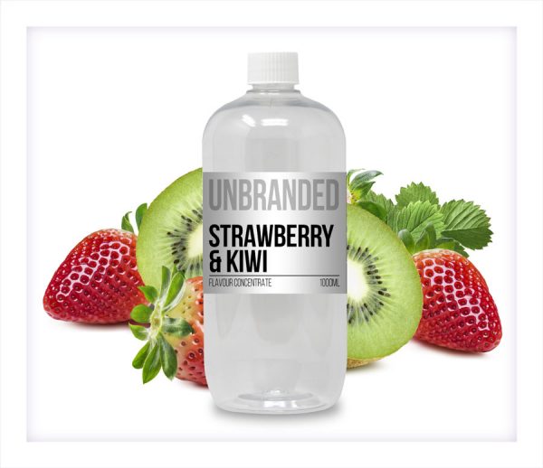 Unbranded Flavour Concentrate Strawberry and Kiwi Bulk One Shot bottle