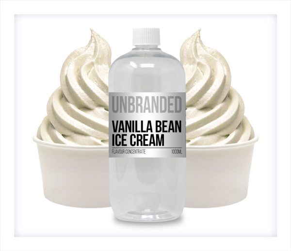 Unbranded Flavour Concentrate Vanilla Bean Ice Cream Bulk One Shot bottle
