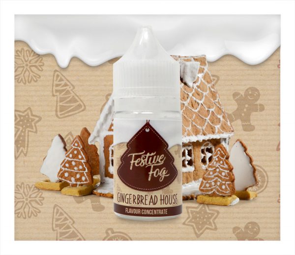 Festive Fog Gingerbread House One Shot Flavour Concentrate bottle