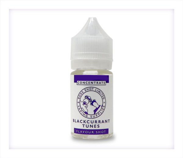 Boss Shot Blackcurrant Tunes 30ml One Shot Flavour Concentrate
