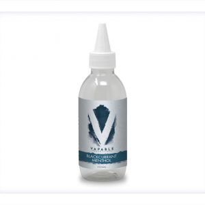 Vapable Blackcurrant Menthol Flavour Short Shot Longfill bottle