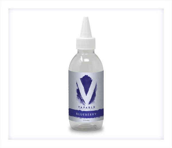 Vapable Blueberry Flavour Short Shot Longfill bottle