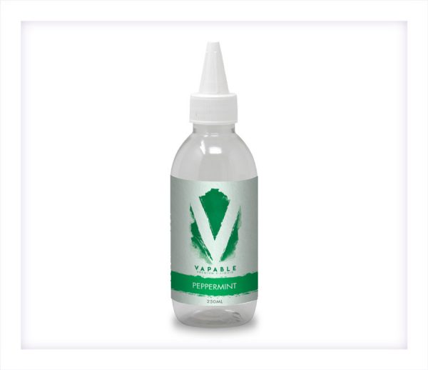 Vapable Peppermint Flavour Short Shot Longfill bottle